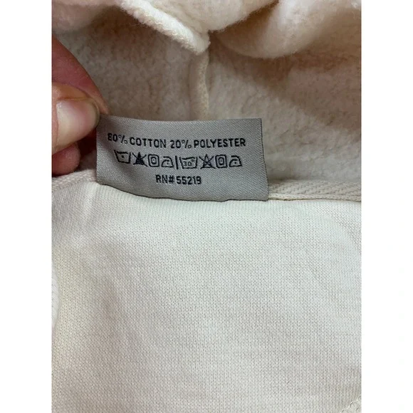 Taylor Swift The Eras Tour Beige Graphic Hoodie Sweatshirt women's medium cream - Picture 5 of 11